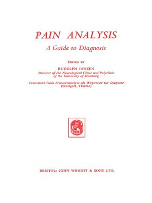 cover image of Pain Analysis